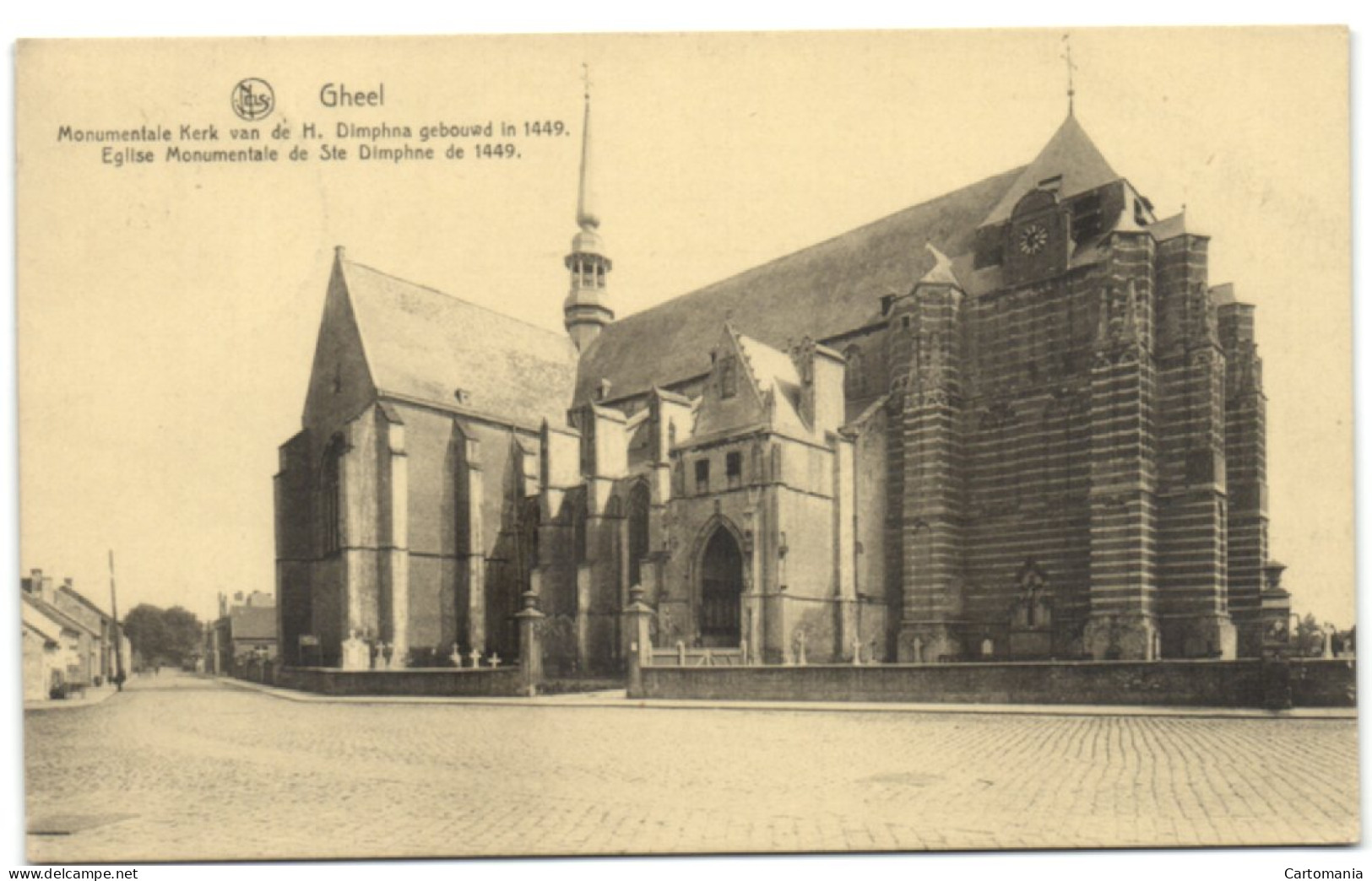 Gheel - Monumentale Kerk Van De H. Dimphna Gebouwd In 1449 - Geel