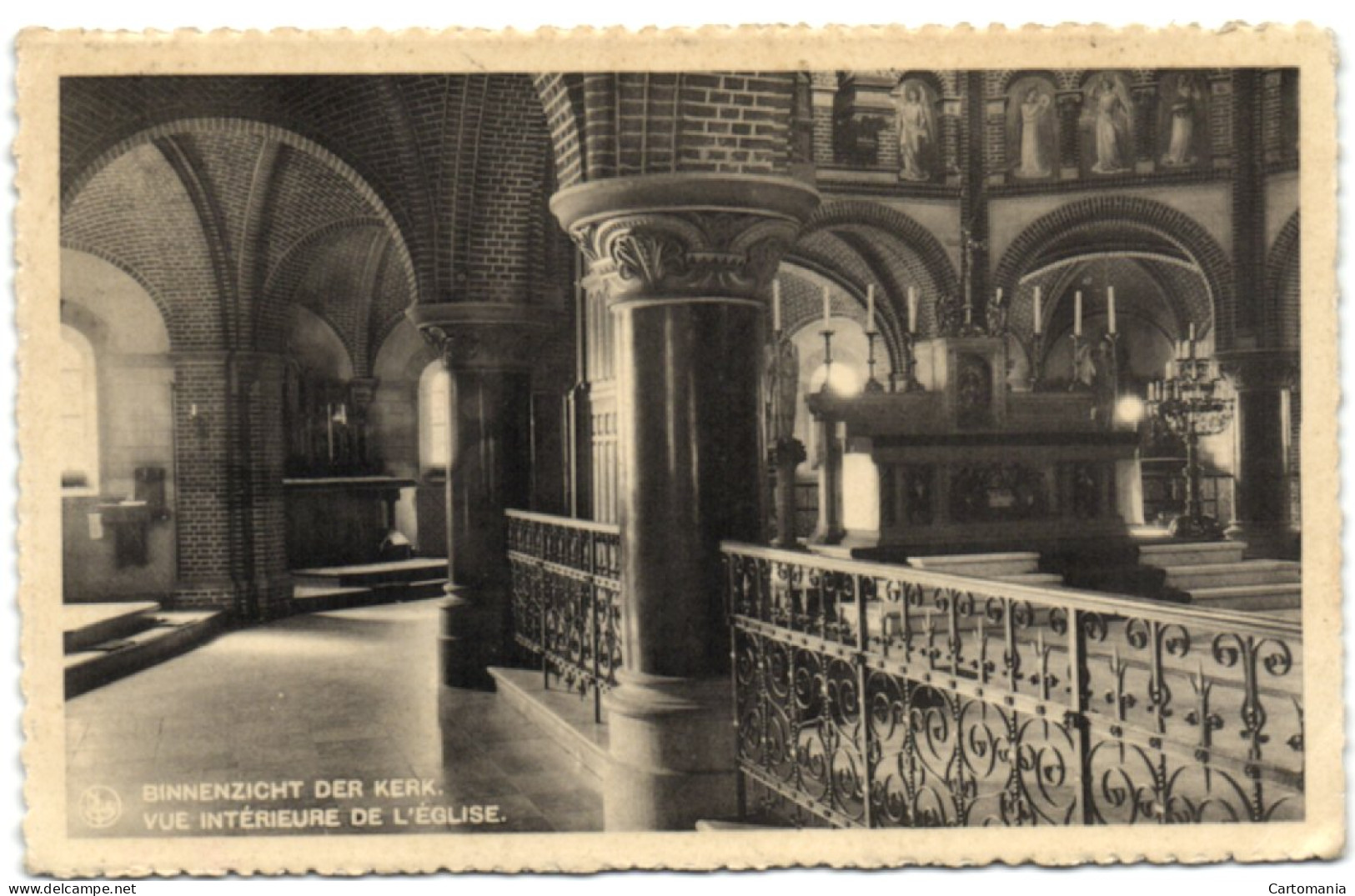 Westmalle - Cisterciënzer Abdij - Binnenziht Der Kerk - Malle