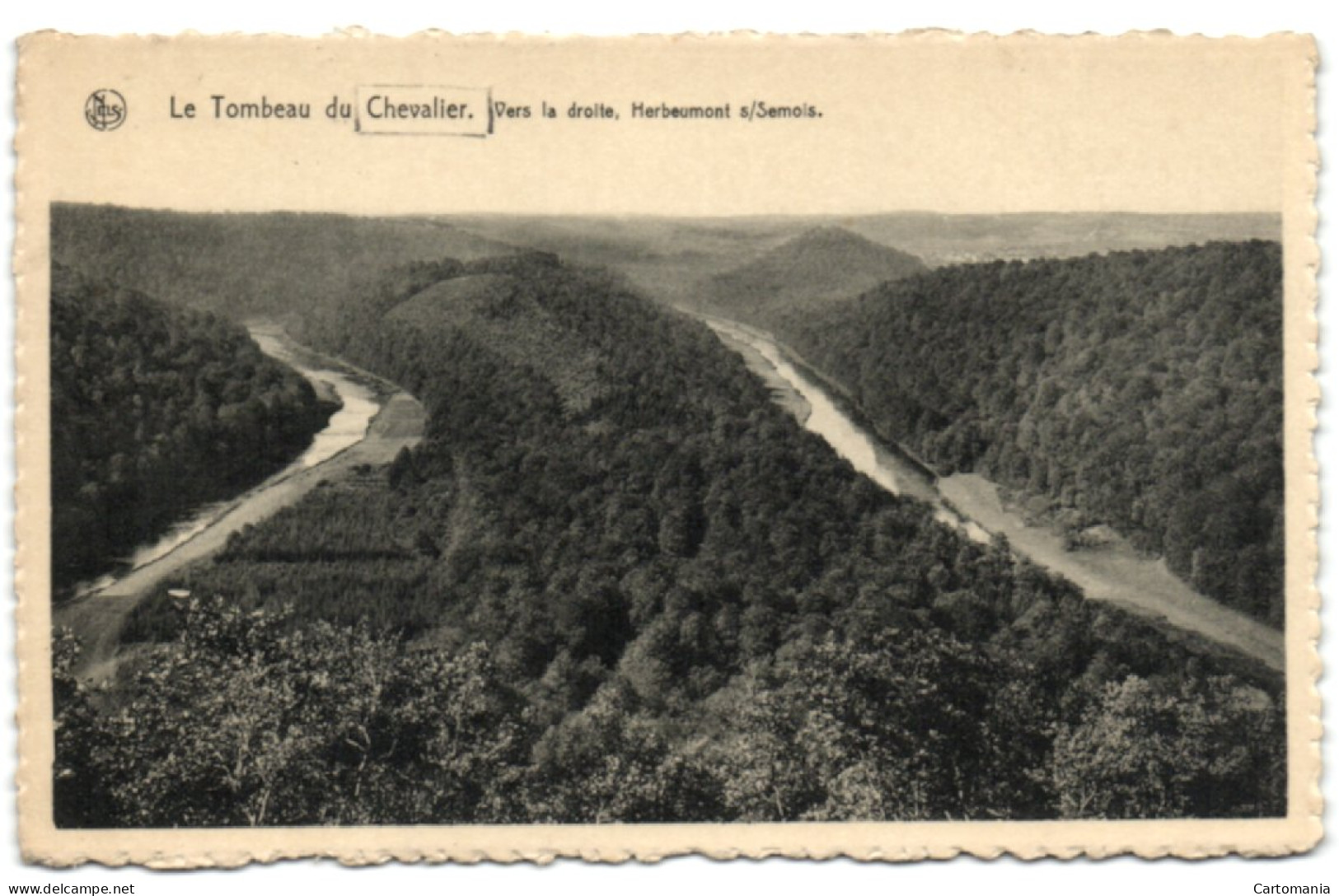 Le Tobeau Du Chevalier - Vers La Droite Herbeumont S/Semois - Herbeumont