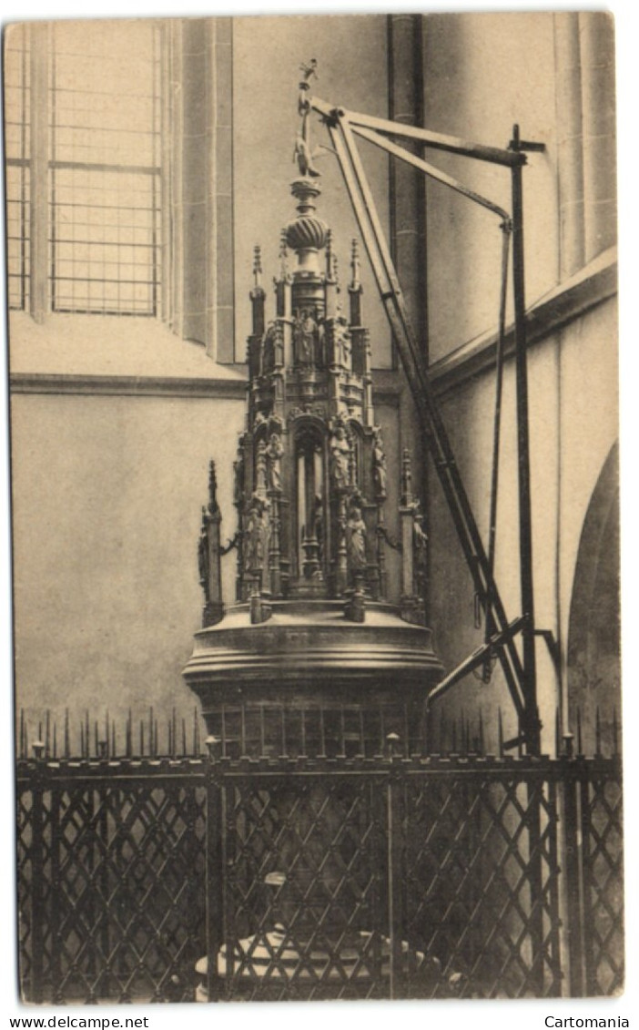 Fonts Baptismaux De L'église Ste Walburge à Zutphen Fondus à Malines En 1527 Poids 1400 Kgs - Zutphen