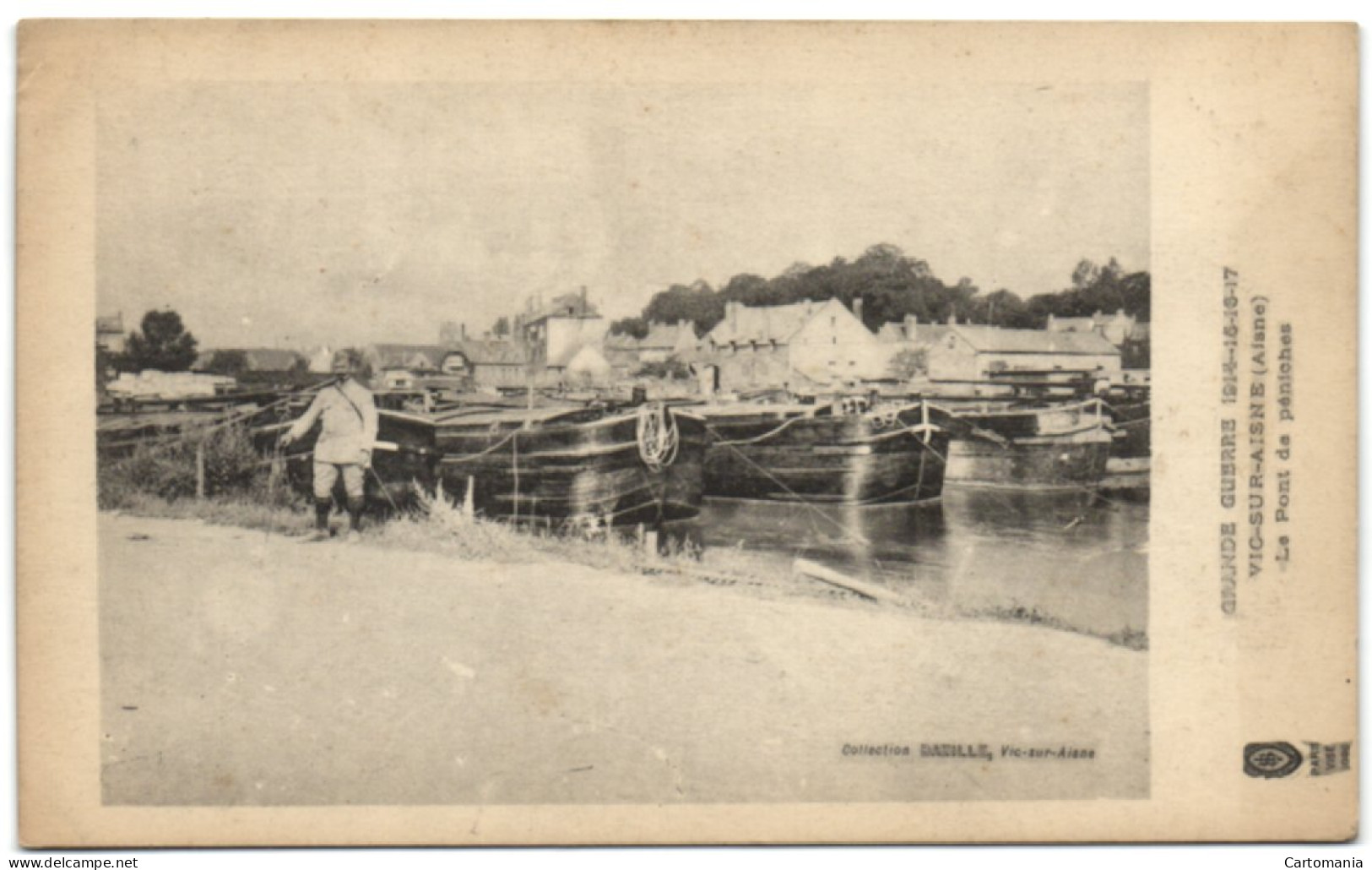 Vic-sur-Aisne - Le Pont De Péniches - Vic Sur Aisne