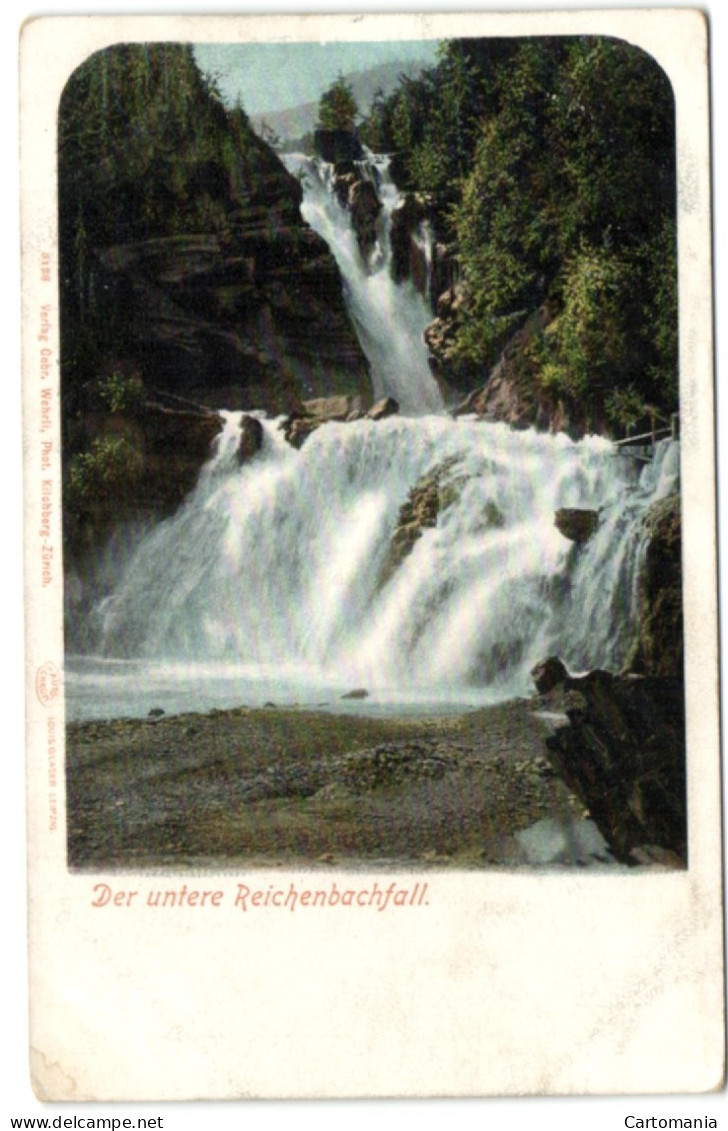 Der Untere Reichenbachfall - Reichenbach Im Kandertal