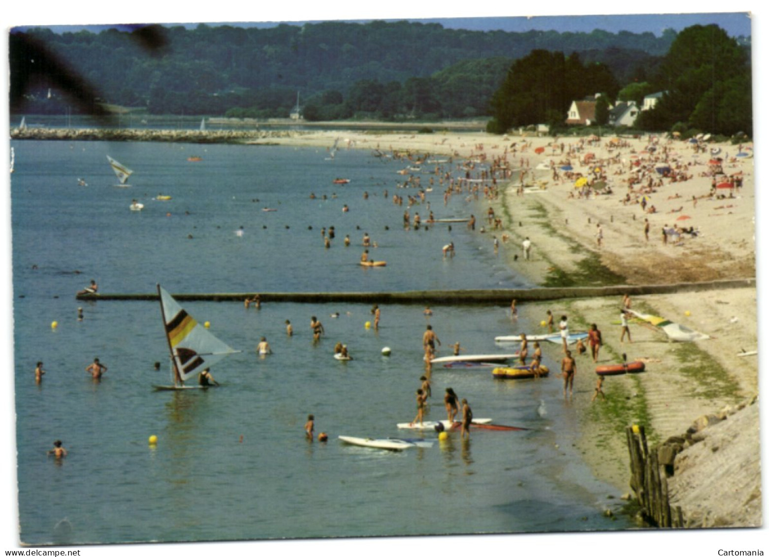 La Foret-Fouesnant (Finistère) - La Plage De Kerleven - La Forêt-Fouesnant