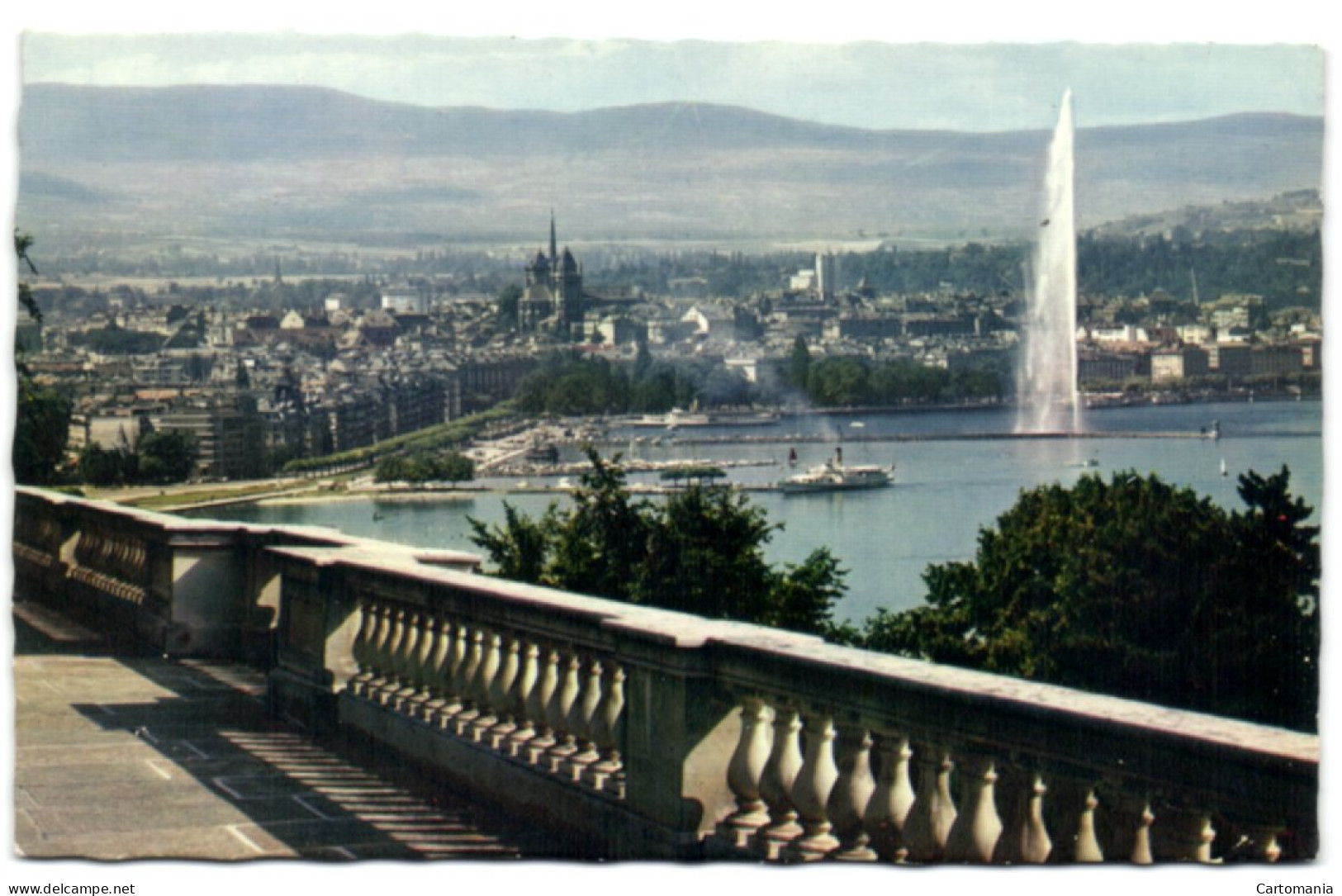 Genève - La Rade Et La Ville Depuis Cologny - Cologny