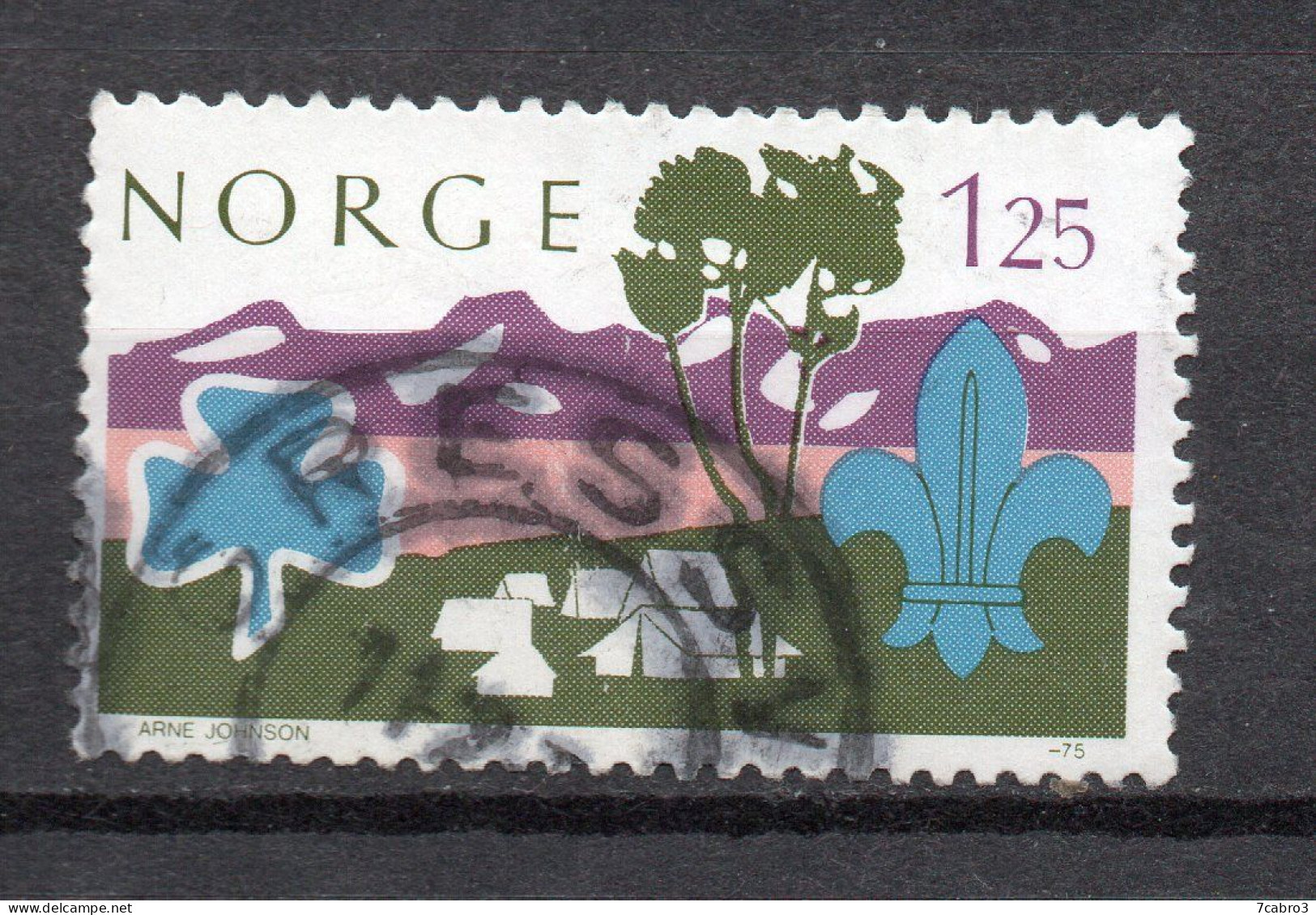 Norvège Y&T N° 661  Mi N° 705 * Oblitéré - Used Stamps