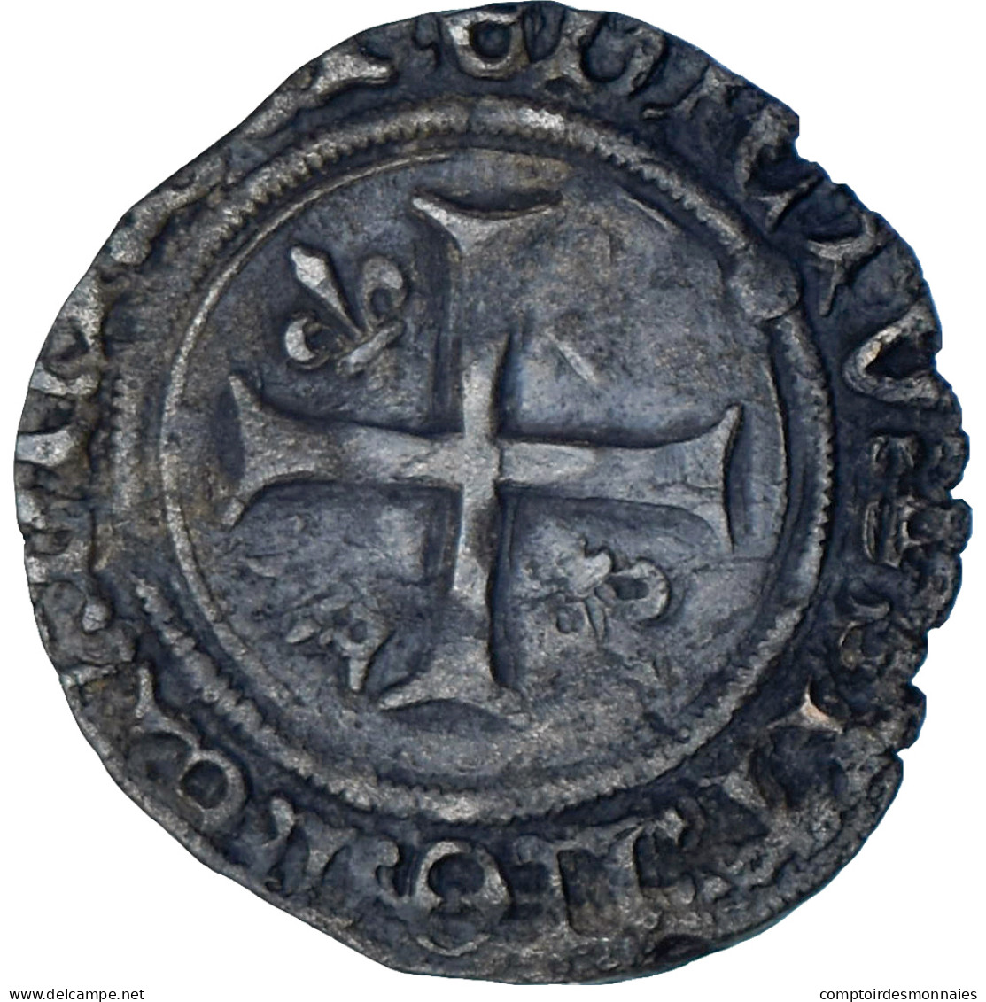 Monnaie, France, Charles VIII, Liard Au Dauphin, Saint Lô, TB, Billon - 1498-1515 Ludwig XII. 