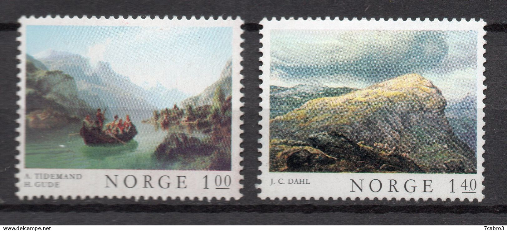 Norvège Y&T N° 637 - 638  Mi N° 681 - 682 ** Neuf Sans Trace Superbe - Usados