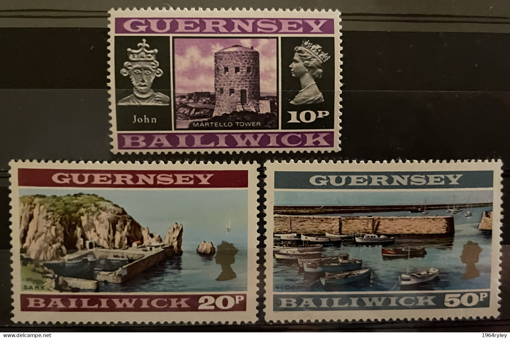 GUERNSEY  - MNH** - 1971 - # 47/48, 51 - Guernesey