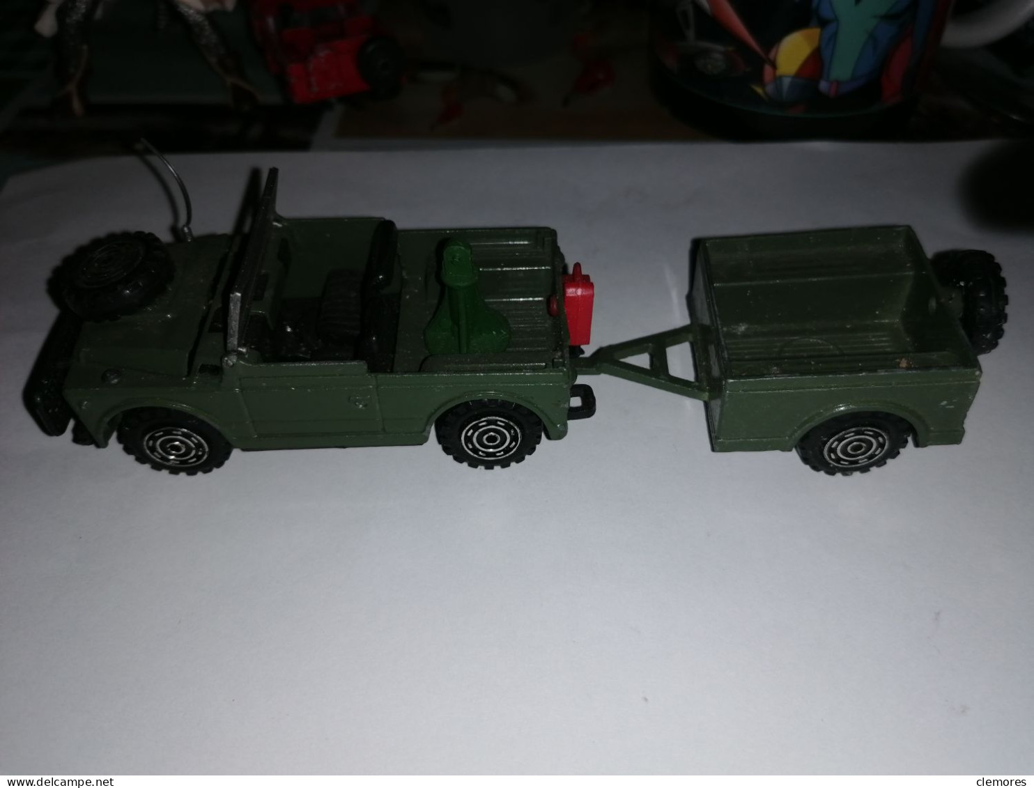 Fiat Campagnola Avec Remarque Mercury 1/43 - Mercury