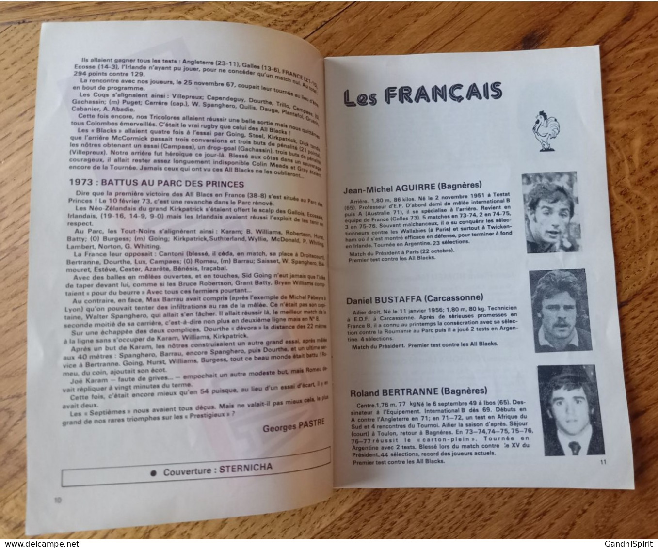 1977 Tournée All Blacks New Zealand En France Programme -Toulouse, Paris, Parc Des Princes, Rugby, Nouvelle-Zélande - Rugby