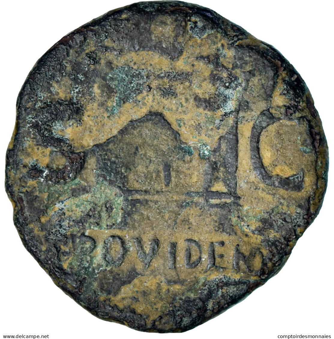 Monnaie, Divus Augustus, As, 22-30 AD, Rome, TB, Bronze, RIC:81 - La Dinastía Julio-Claudia (-27 / 69)