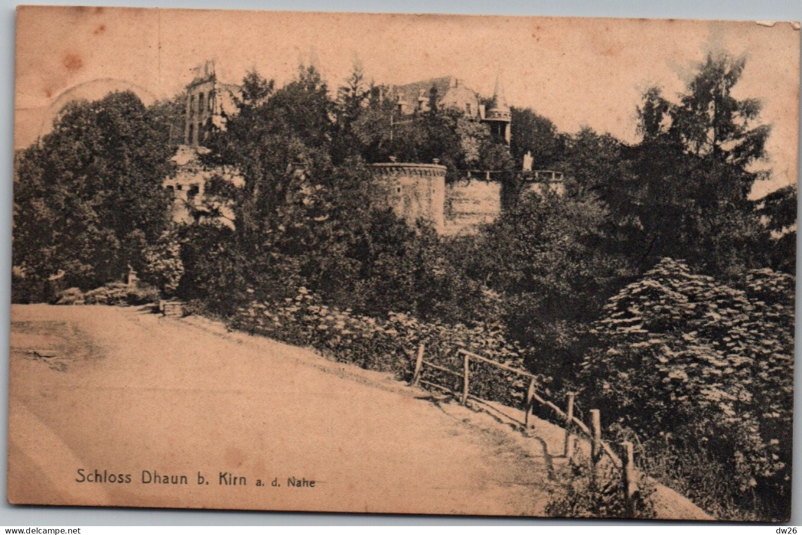 Schloß Dhaun Bei Kirn A. D. Nahe - Verlag Peter Muller & Friedrich Schätzel - Carte De 1909 - Kirn