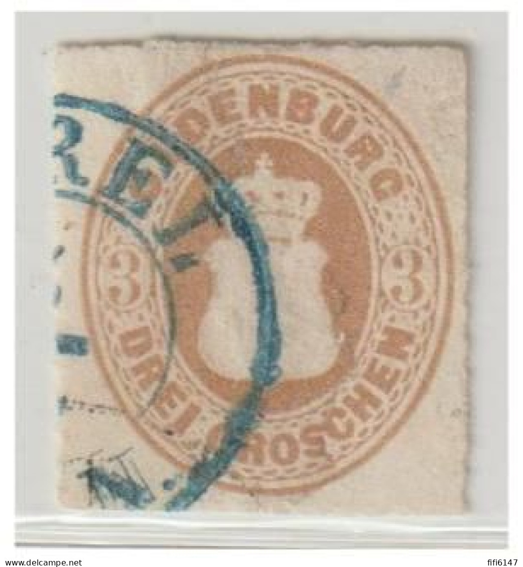 ALLEMAGNE --OLDENBURG -- Yvert N° 19--3 Groschen - Oldenbourg