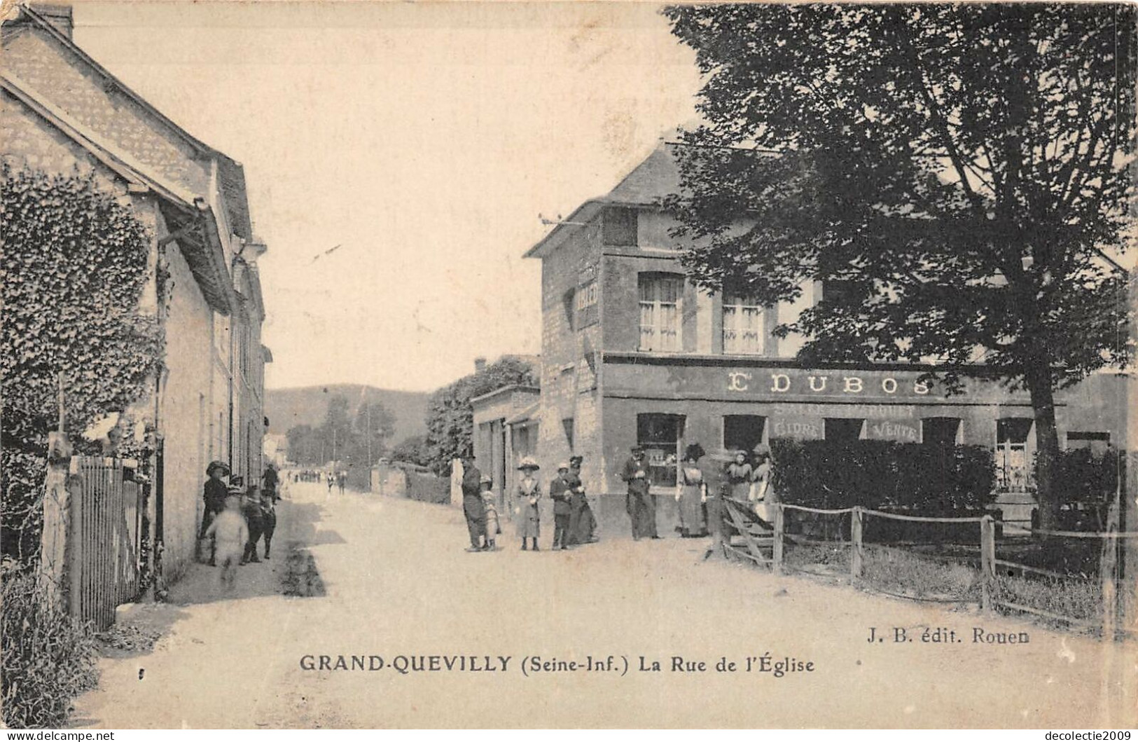 Uk43011 Le Grand Quevilly Rue D Eglise France Seine Inferiore - Le Grand-Quevilly