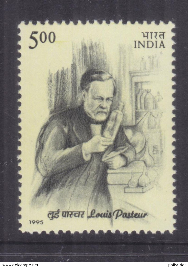 INDIA 1995 LOUIS PASTEUR  MNH - Nuovi