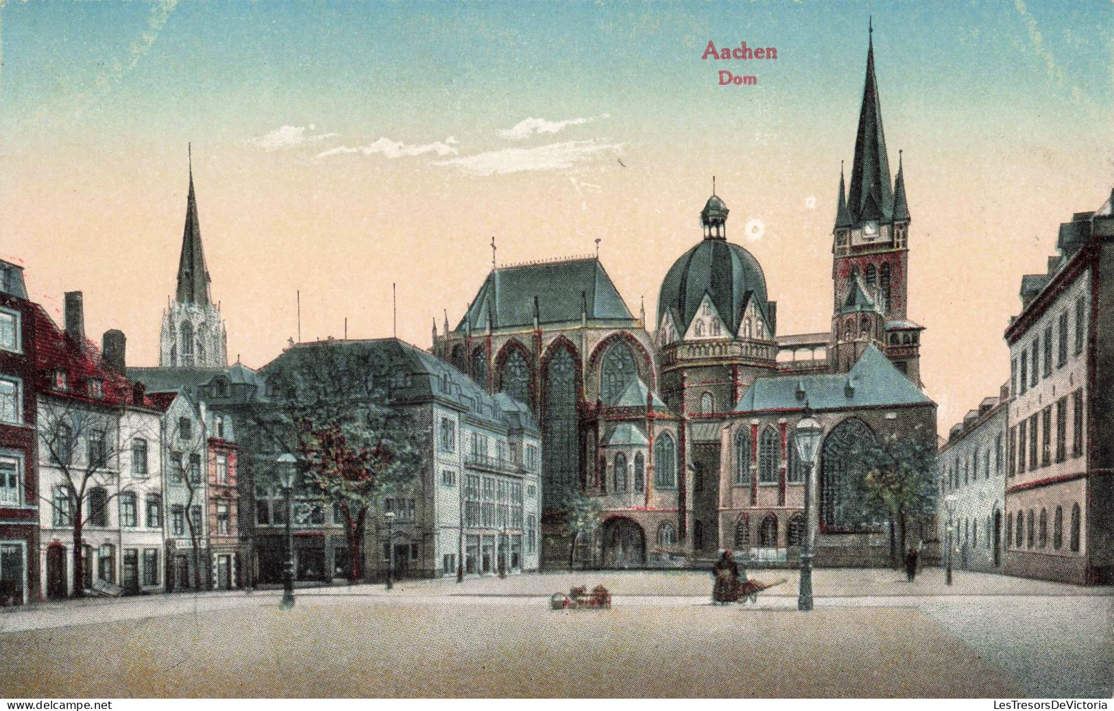 ALLEMAGNE - Aachen - Dom - Colorisé - Carte Postale Ancienne - Aachen