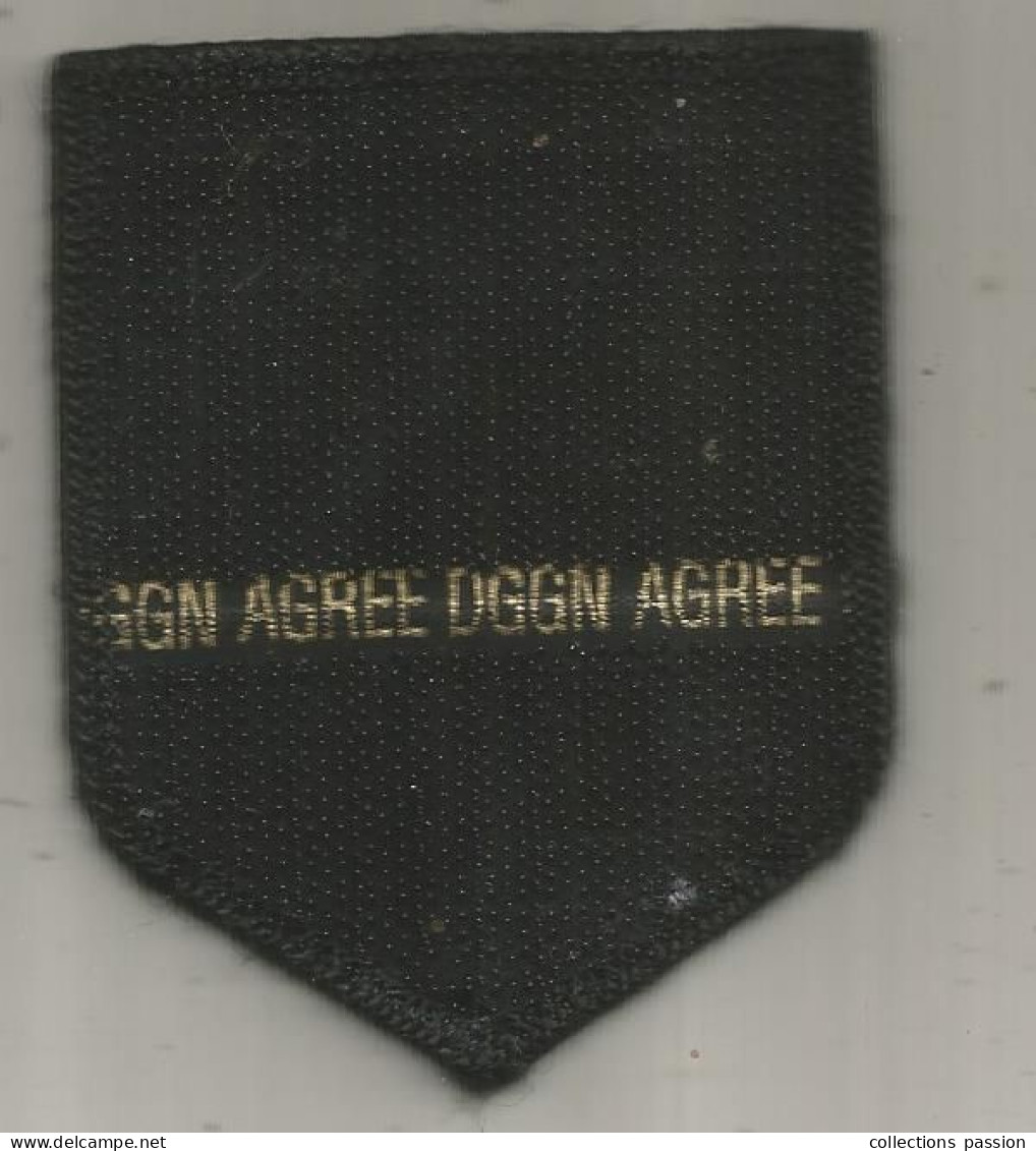 Ecusson De La GENDARMERIE, 2 Scans, école D'officiers De La Gendarmerie, Agréé DGGN - Police