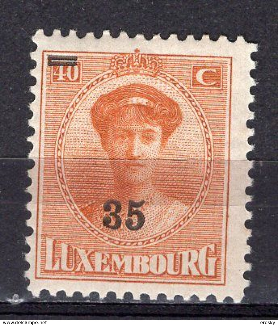 Q2844 - LUXEMBOURG Yv N°198 * - 1921-27 Charlotte Voorzijde