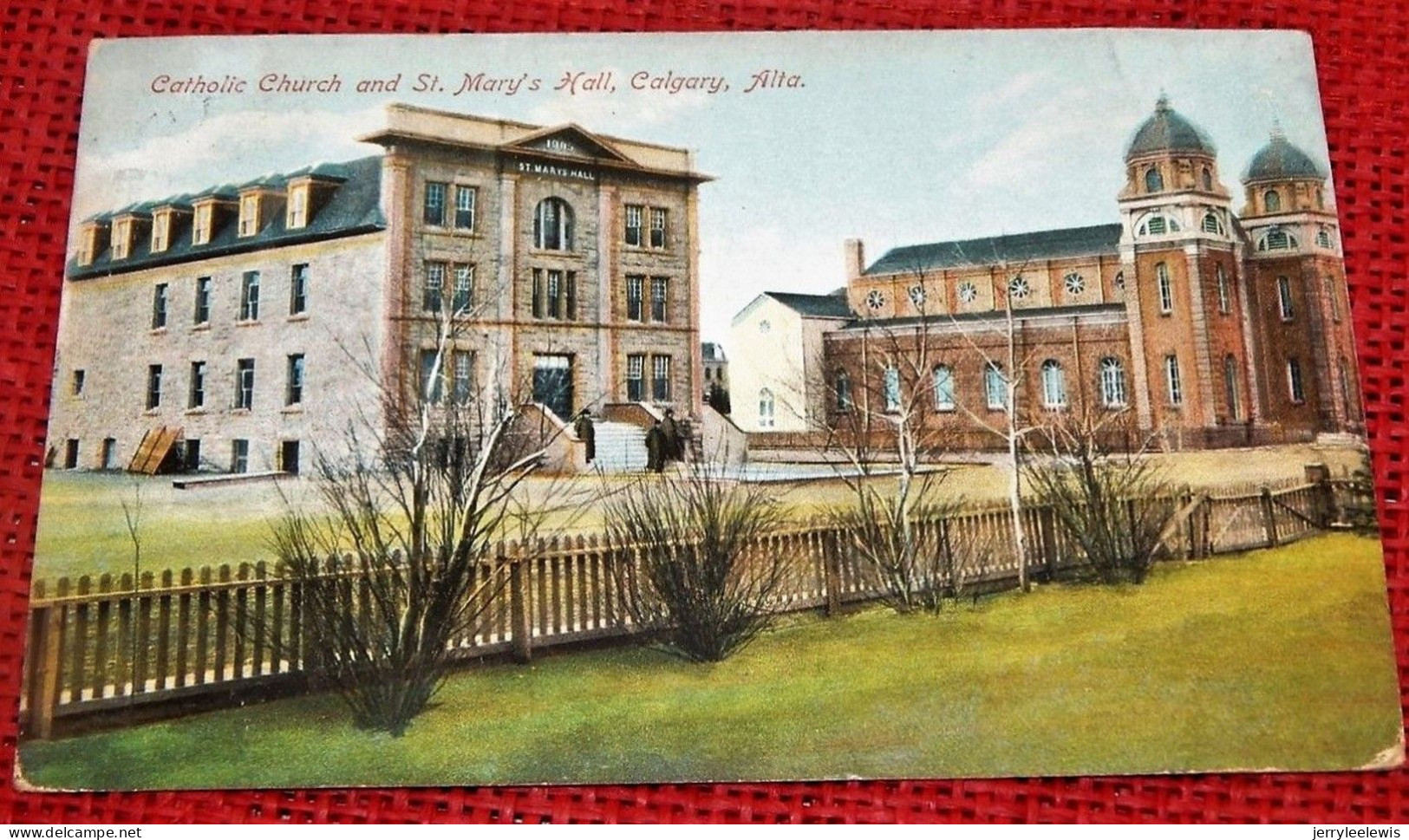 CALGARY  -  Catholic Church And St. Mary's Hall - Calgary