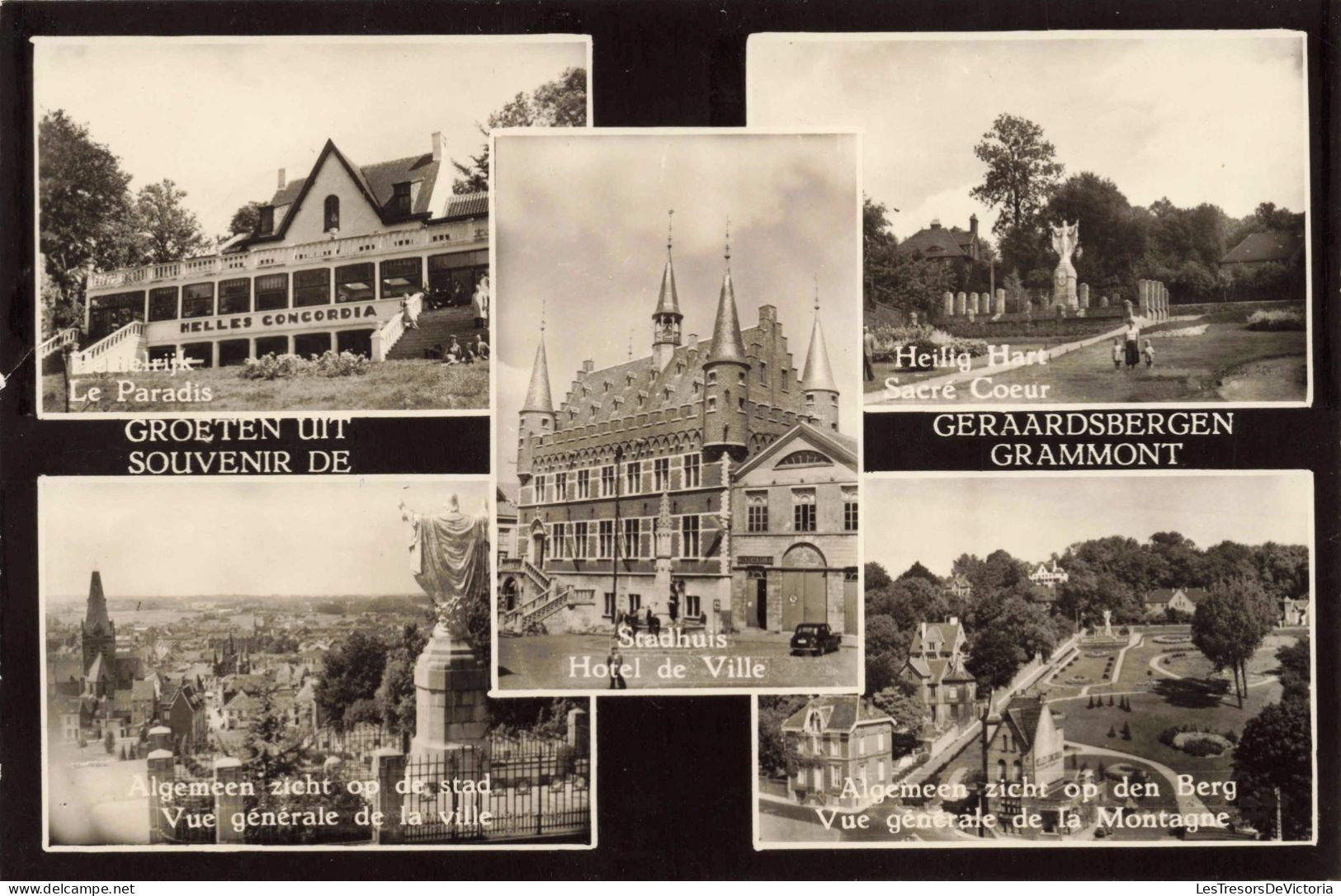 BELGIQUE - Geraardsbergen - Multivues - Carte Postale Ancienne - Geraardsbergen