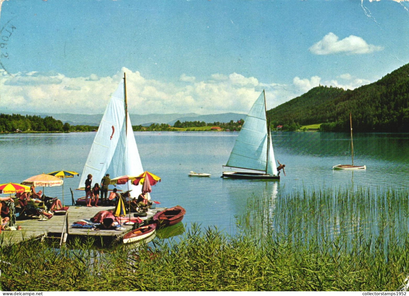 KLOPEINER SEE, LAKE, BOATS, AUSTRIA - Klopeinersee-Orte