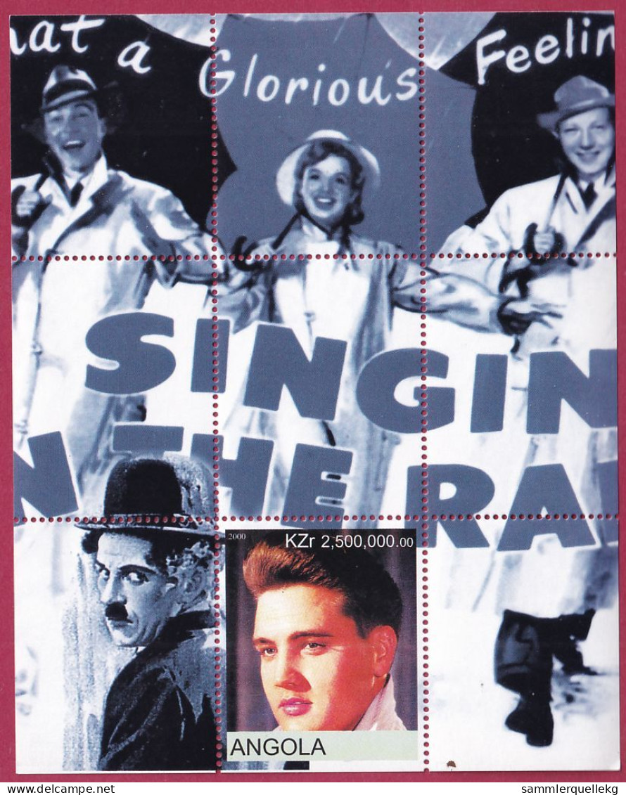 Angola Toller Kleinbogen Postfrisch, Elvis Presley, Nicht UPU Anerkannt !! ( Nr. 1204) - Elvis Presley