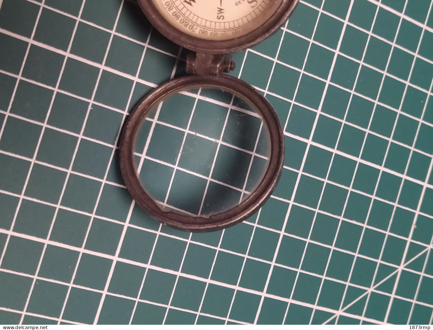 BOUSSOLE LOUPE MIROIR GERMANY 19 EME SC - Other & Unclassified