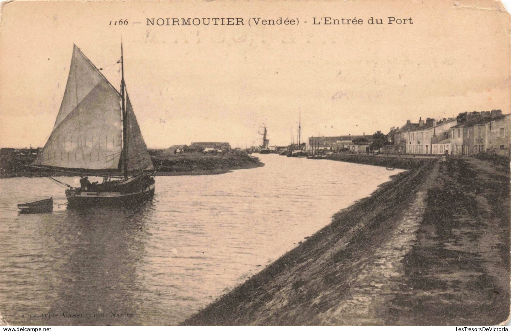 FRANCE - Noirmoutier - L'Entrée Du Port - Carte Postale Ancienne - Noirmoutier