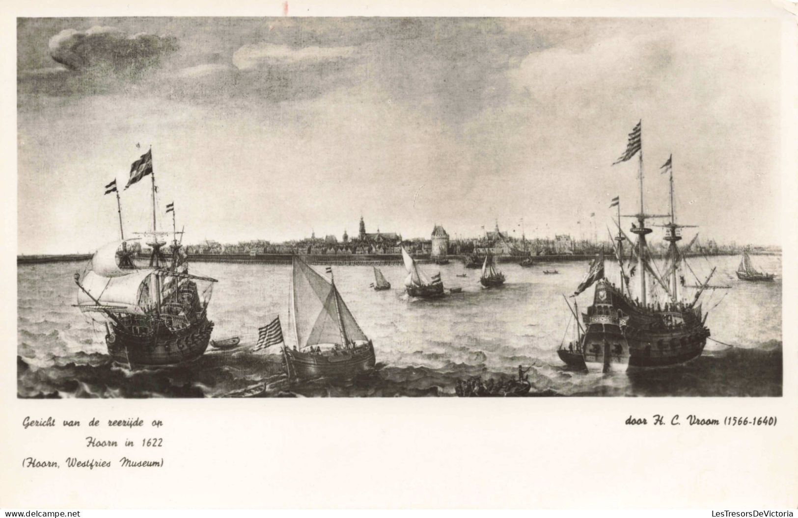 TRANSPORT - Gericht Van De Reerijde On Hoorn In 1622 - Dor HC Vroom - Mer - Bateaux - Carte Postale Ancienne - Segelboote