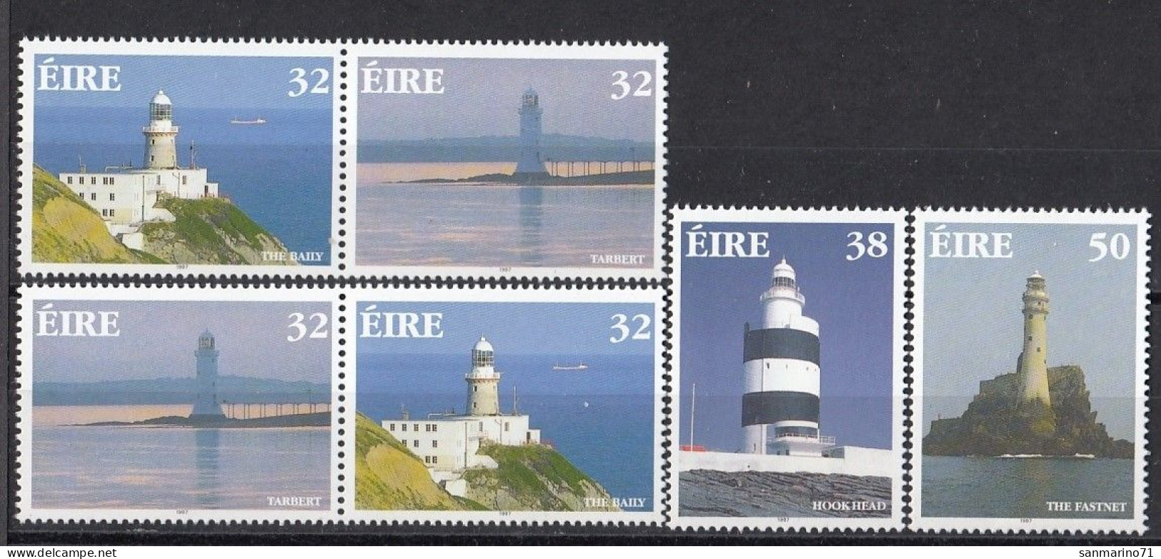 IRELAND 1008-1011,unused,lighthouses - Neufs