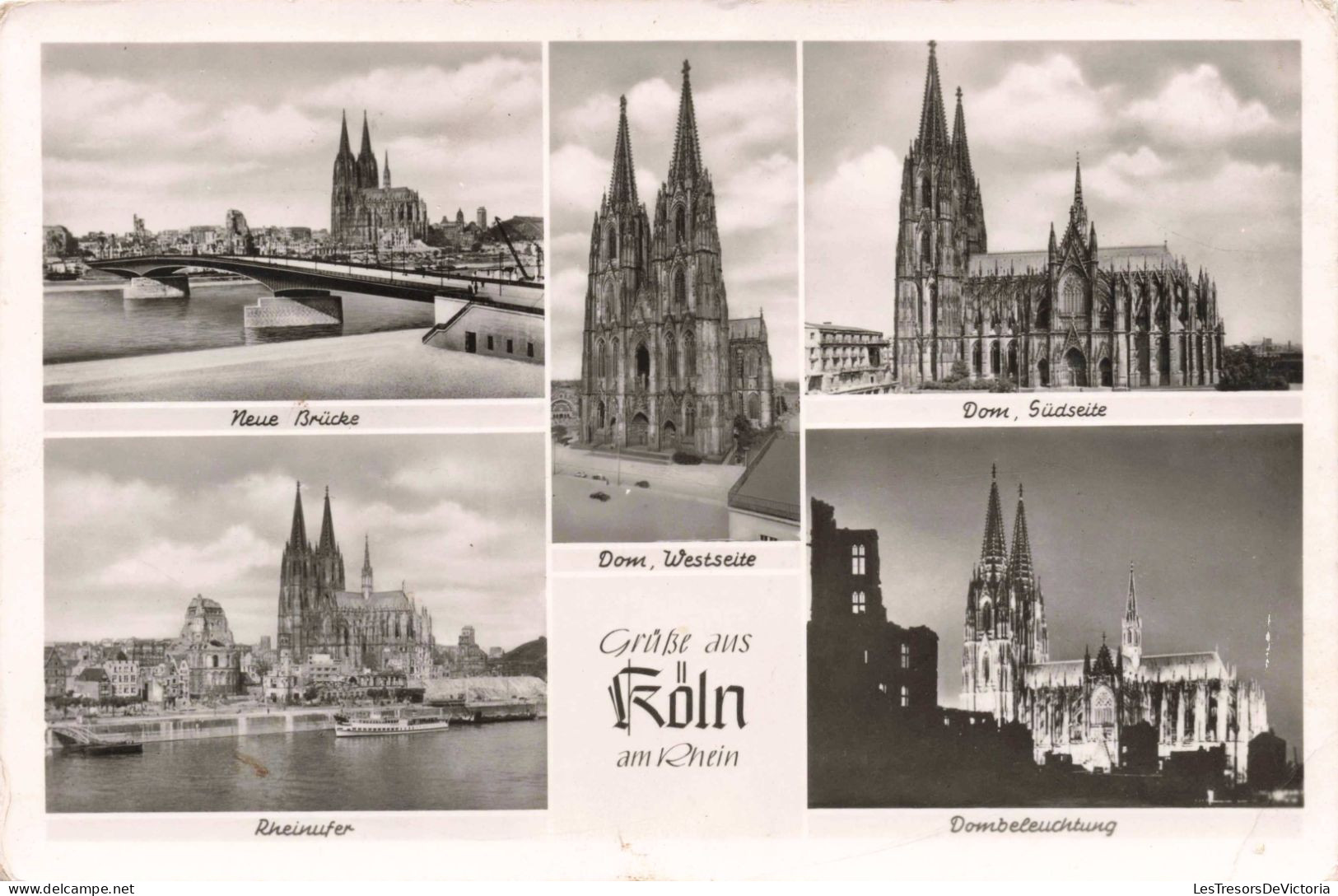 ALLEMAGNE - Grüsse Aus Köln Am Rhein - Carte Mulitvues - Carte Postale Ancienne - Köln