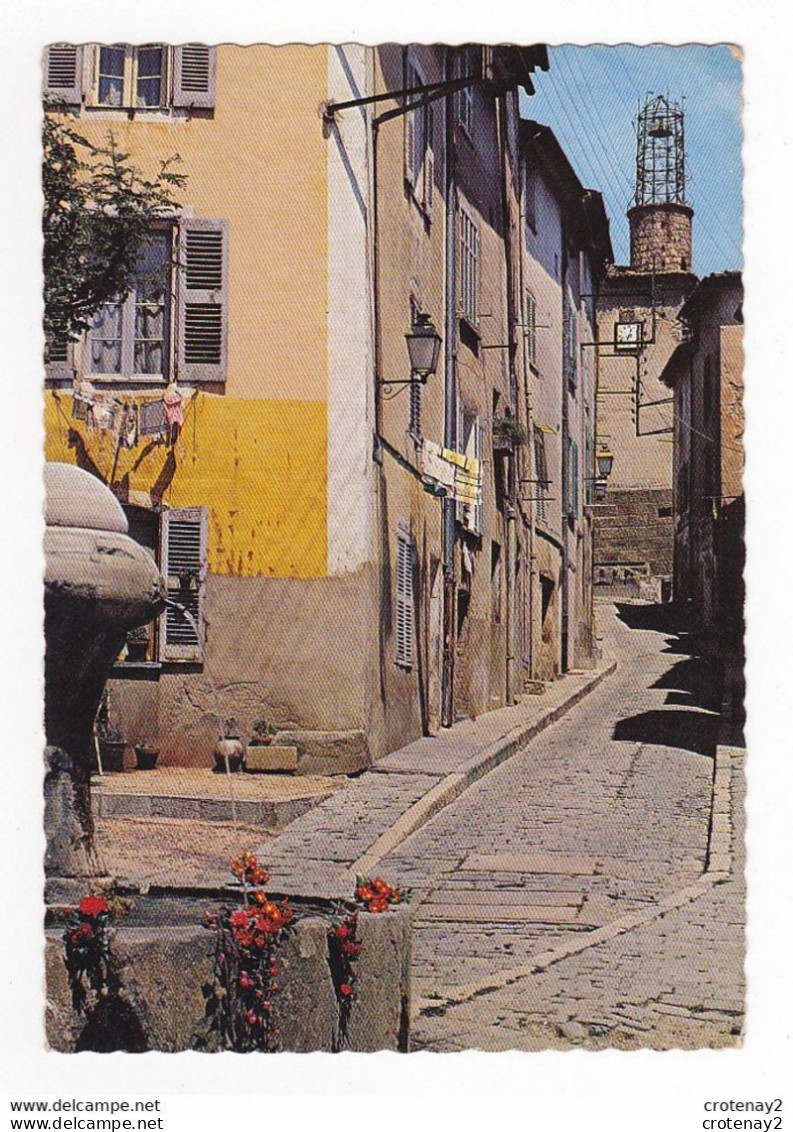 83 LES ARCS PARAGE N°92 4 Rue De L'Horloge Fontaine La Provence Médiévale En 1970 VOIR DOS - Les Arcs