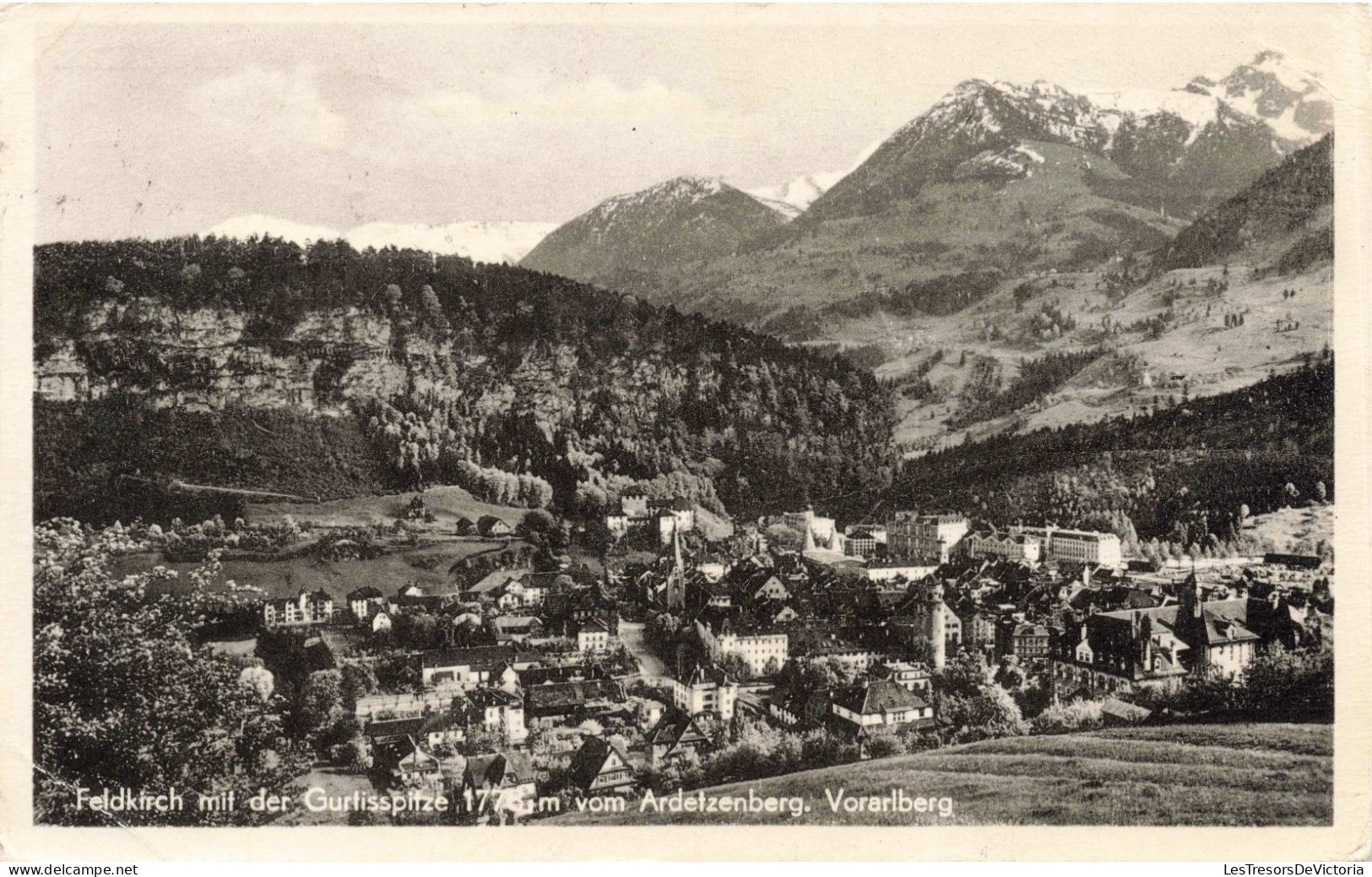 AUTRICHE - Vorarlberg - Feldkirch - Vue Générale - Carte Postale Ancienne - Feldkirch