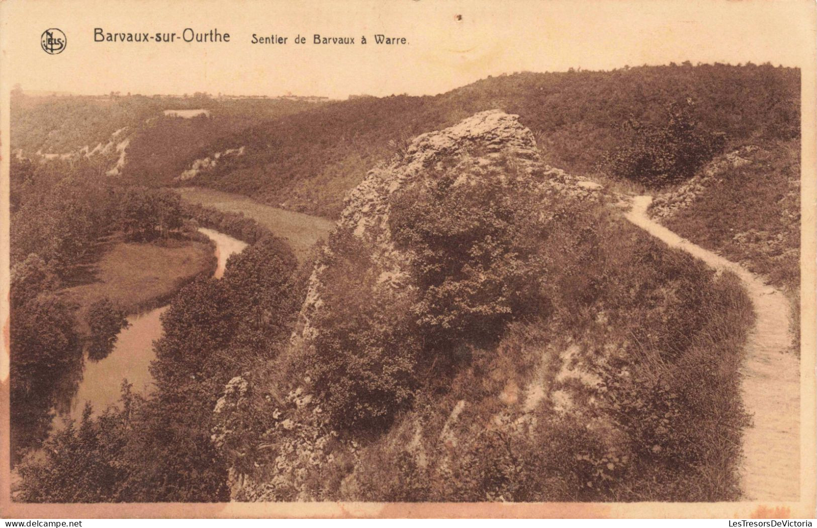 BELGIQUE - Durbuy - Barvaux Sur Ourthe - Sentier De Barvaux à Warre - Carte Postale Ancienne - Durbuy