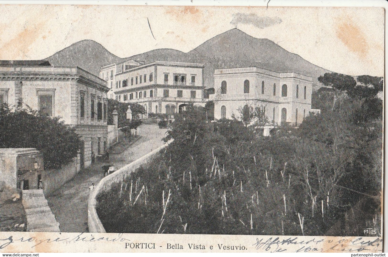 Cartolina - Postcard /  Viaggiata - Sent  /  Portici - Bella Vista - Portici