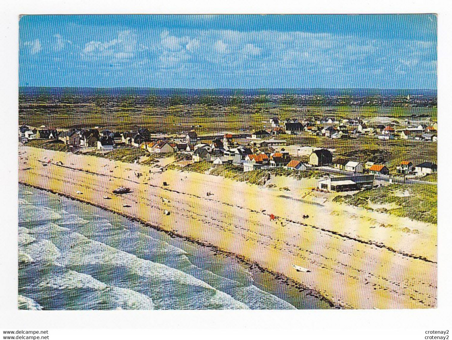 50 PIROU PLAGE Vers Agon Coutainville Blainville Sur Mer N°1 Belle Vue Générale La France Vue Du Ciel En 1967 - Blainville Sur Mer