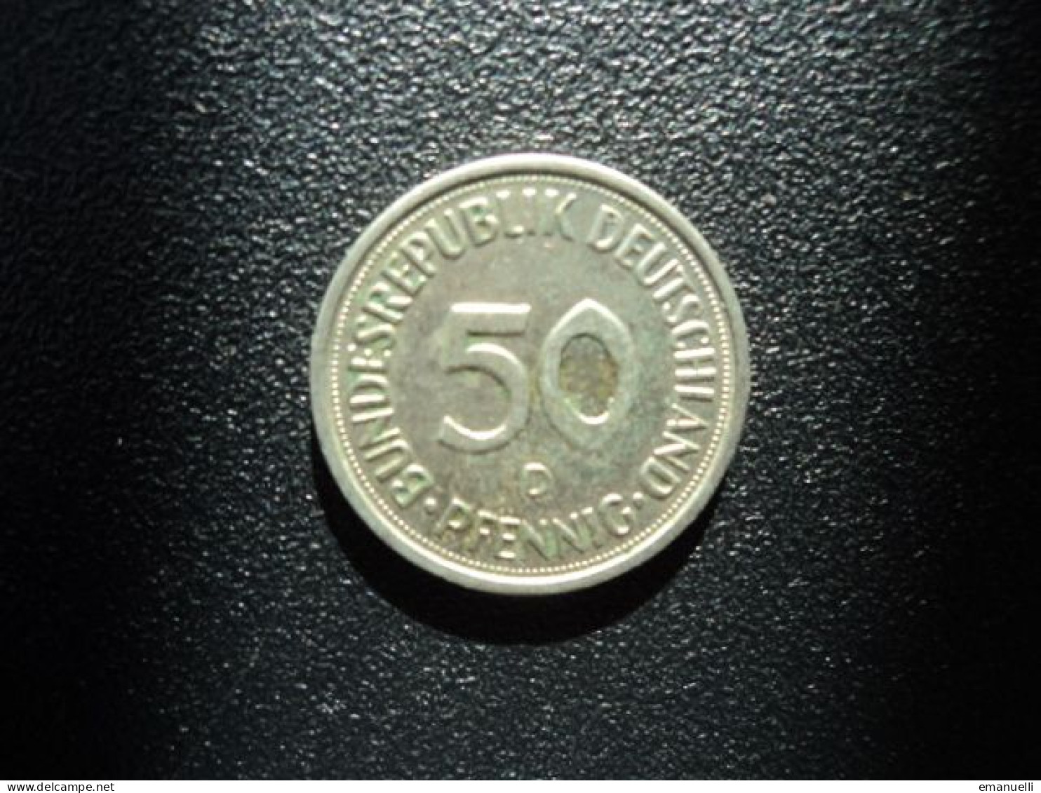 RÉPUBLIQUE FÉDÉRALE ALLEMANDE : 50 PFENNIG   1978 D   KM 109.2      SUP - 50 Pfennig