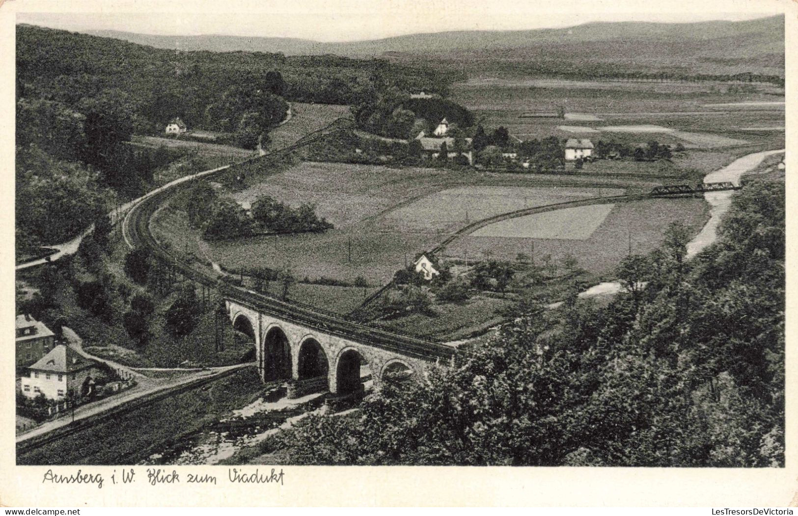 ALLEMAGNE - Luftkurort Arnsberg I W Zum Viadukt - Carte Postale Ancienne - Arnsberg