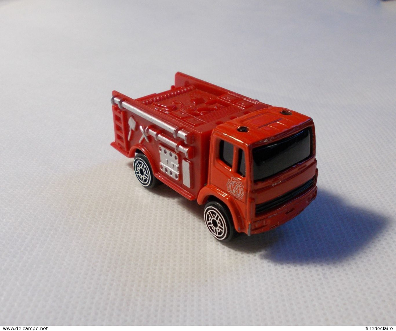 Voiture - Camion De Pompier -  N° 11721 - Maisto - Rouge - 67 Mm - Trucks, Buses & Construction