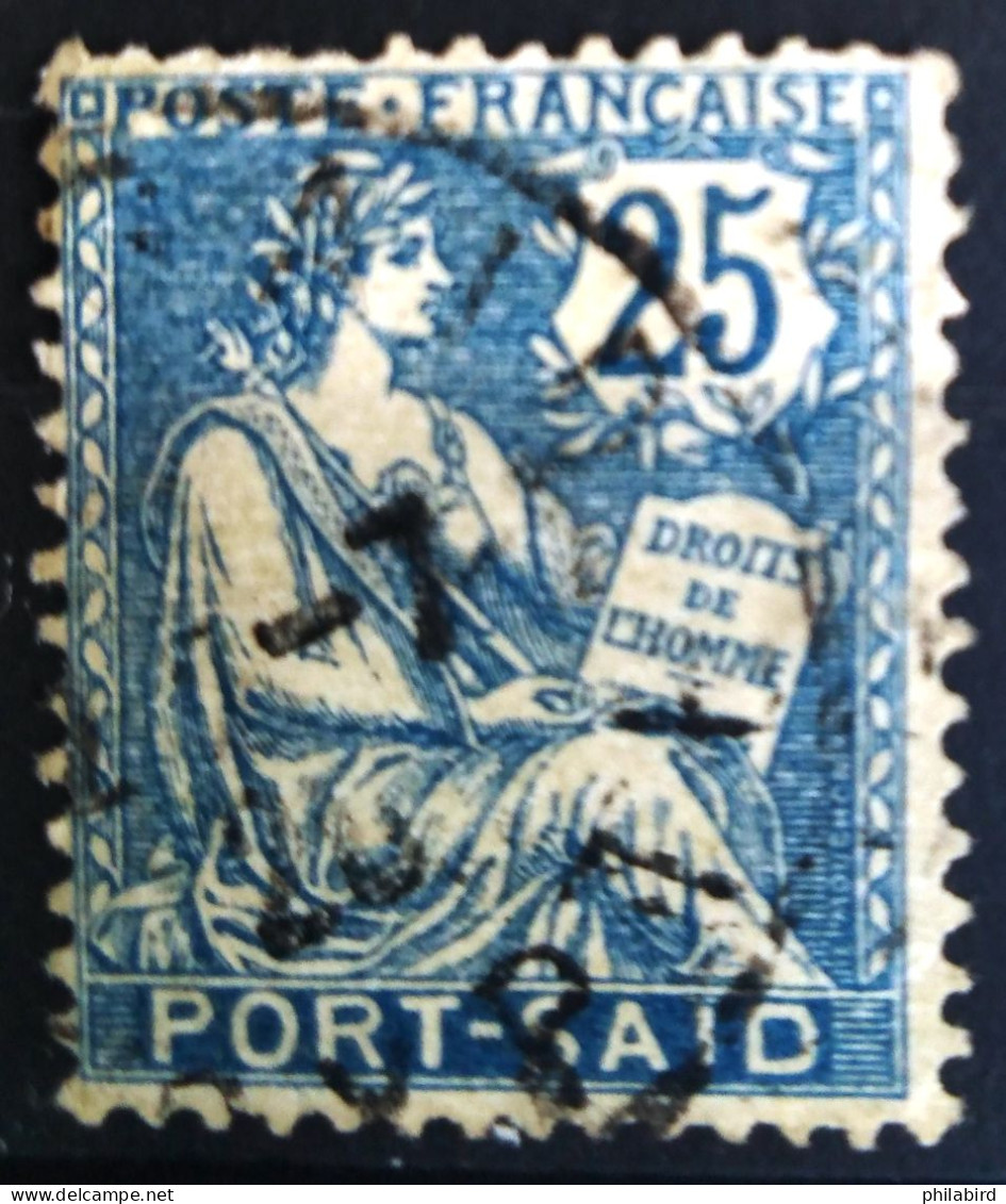 PORT SAÏD                     N° 28                        OBLITERE - Used Stamps