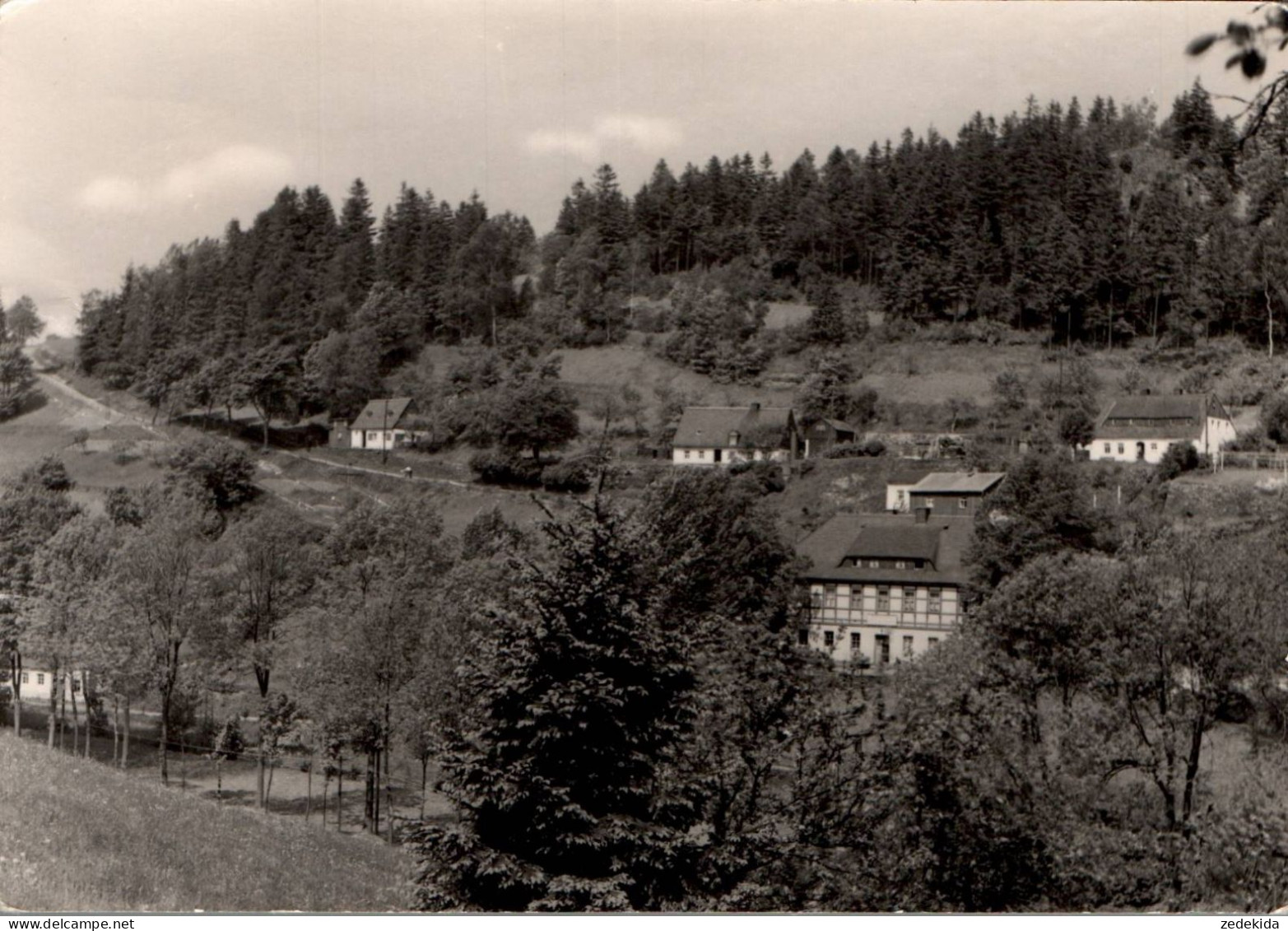 G5860 - Pobershau - Gasthaus Grüne Linde - RILI Ritschel - Marienberg