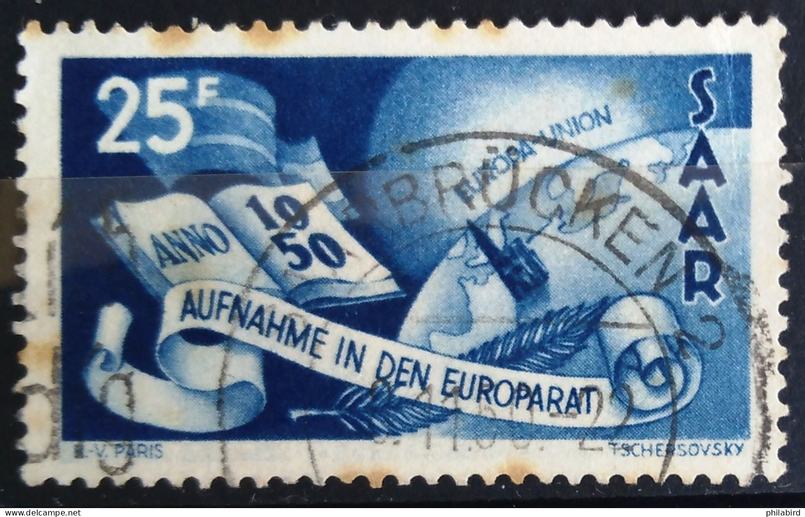SARRE                    N° 277                        OBLITERE - Used Stamps