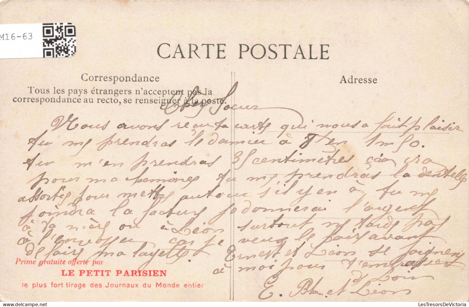 COUPLE - Un Couple Au Bord D'une Rivière - Pêcheur - Colorisé - Carte Postale Ancienne - Koppels