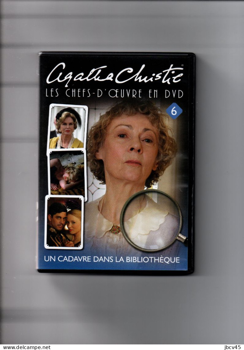 Lot De 5 DVD "un Cadavre Dans La Bibliotheque, Le Couloir De La Mort, Le Fiance De Trop,  Etc...., Voir Descriptif - Verzamelingen, Voorwerpen En Reeksen