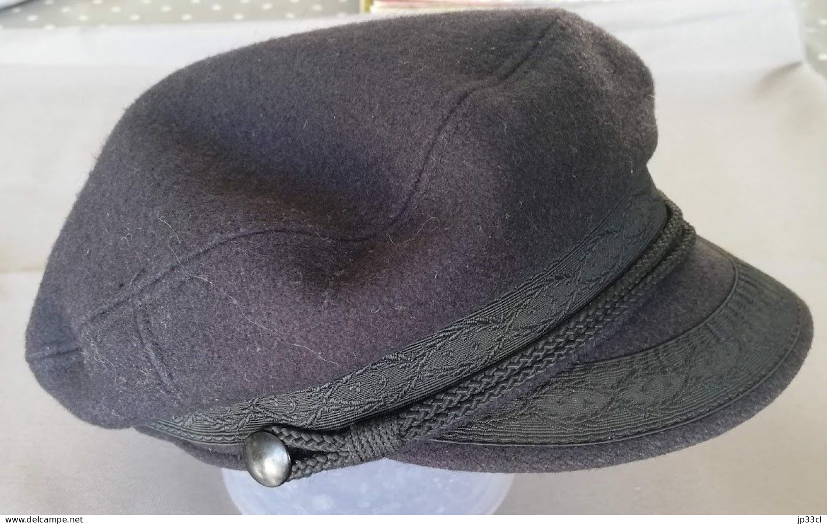 Casquette De Marin "Caban Imper" Avec Barre De Gouvernail - Cascos