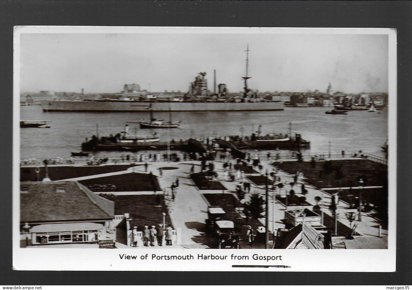 View Of Portsmouth Harbour From Gosport Edit. M And L National Series , Boat And Military Boat - Portsmouth