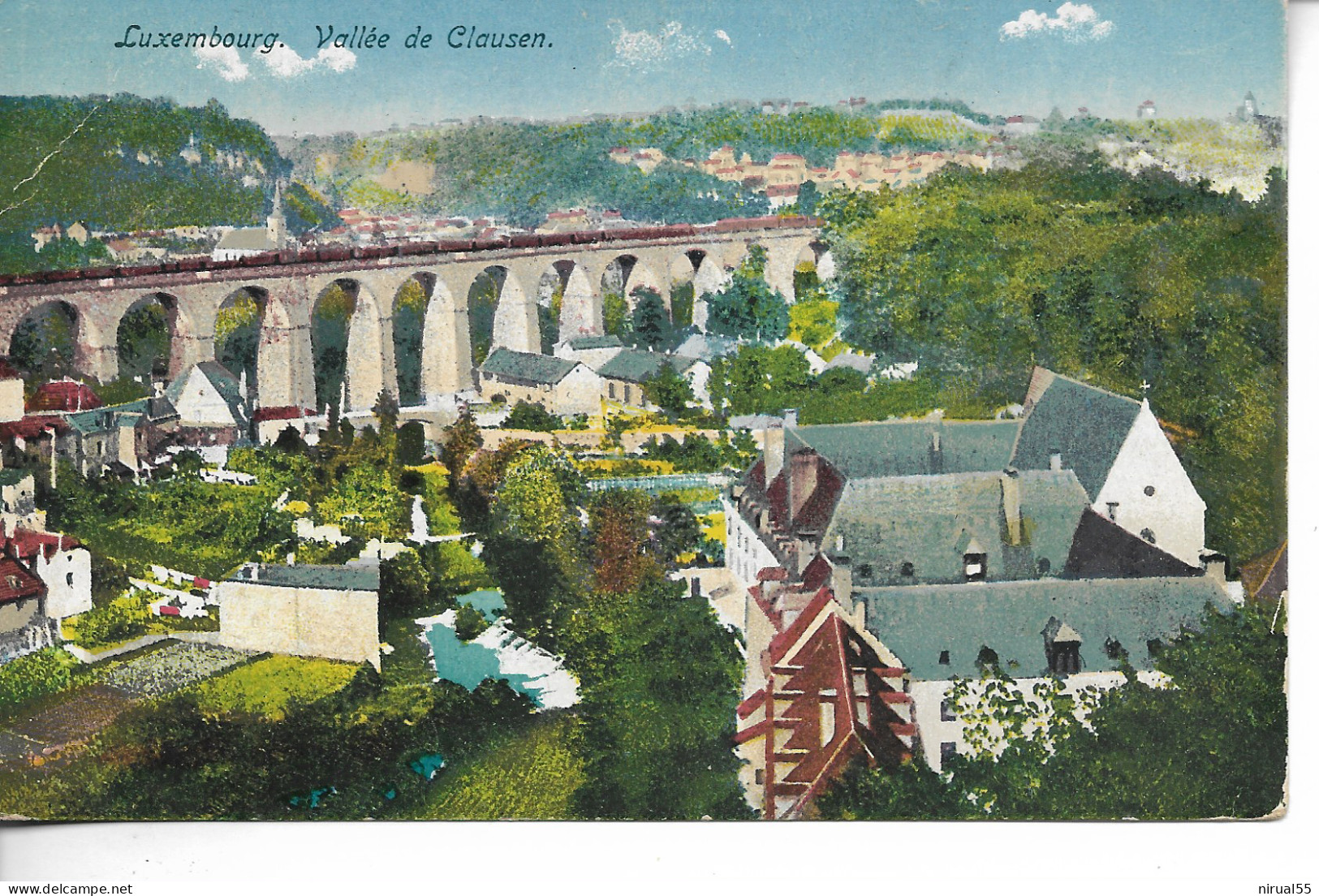 ECHTERBACH Luxembourg CAD Pour Vos Vacances 9/1952         ...G - Maschinenstempel (EMA)