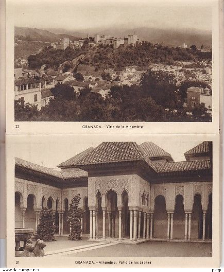 ESP01 01 06 - GRANADA - CARNET DE 10 CARTES - Granada