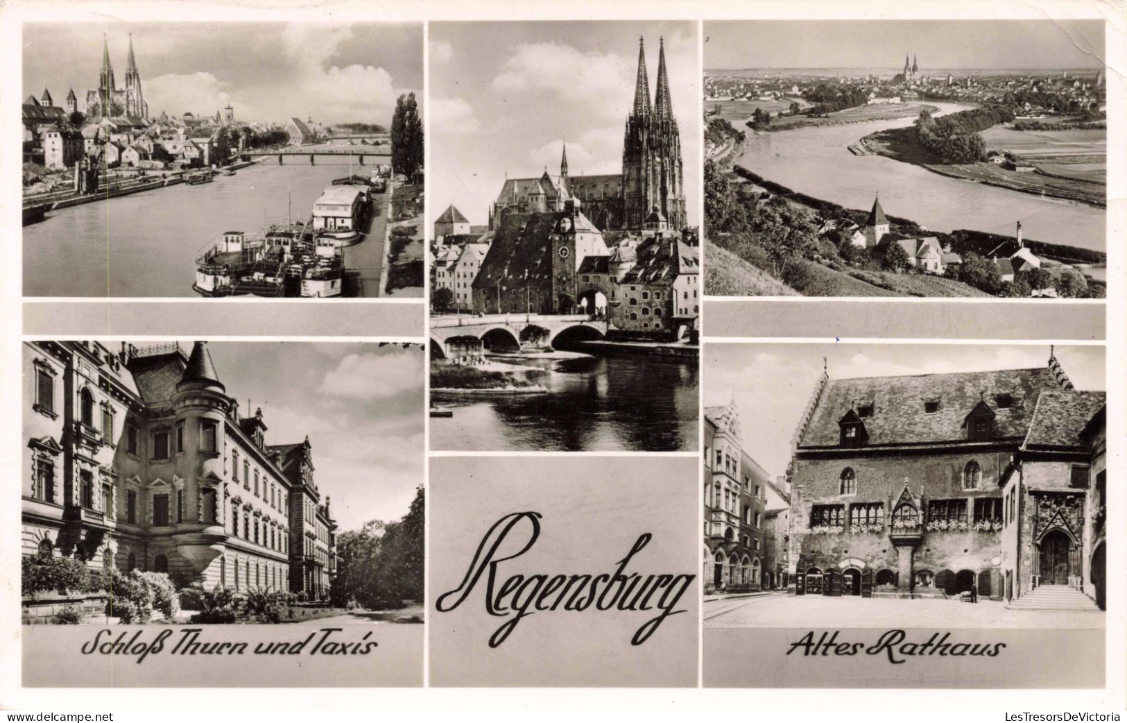 ALLEMAGNE - Regensburg - Schloss Thurn Und Taxis - Altes Rathaus - Carte Postale Ancienne - Regensburg