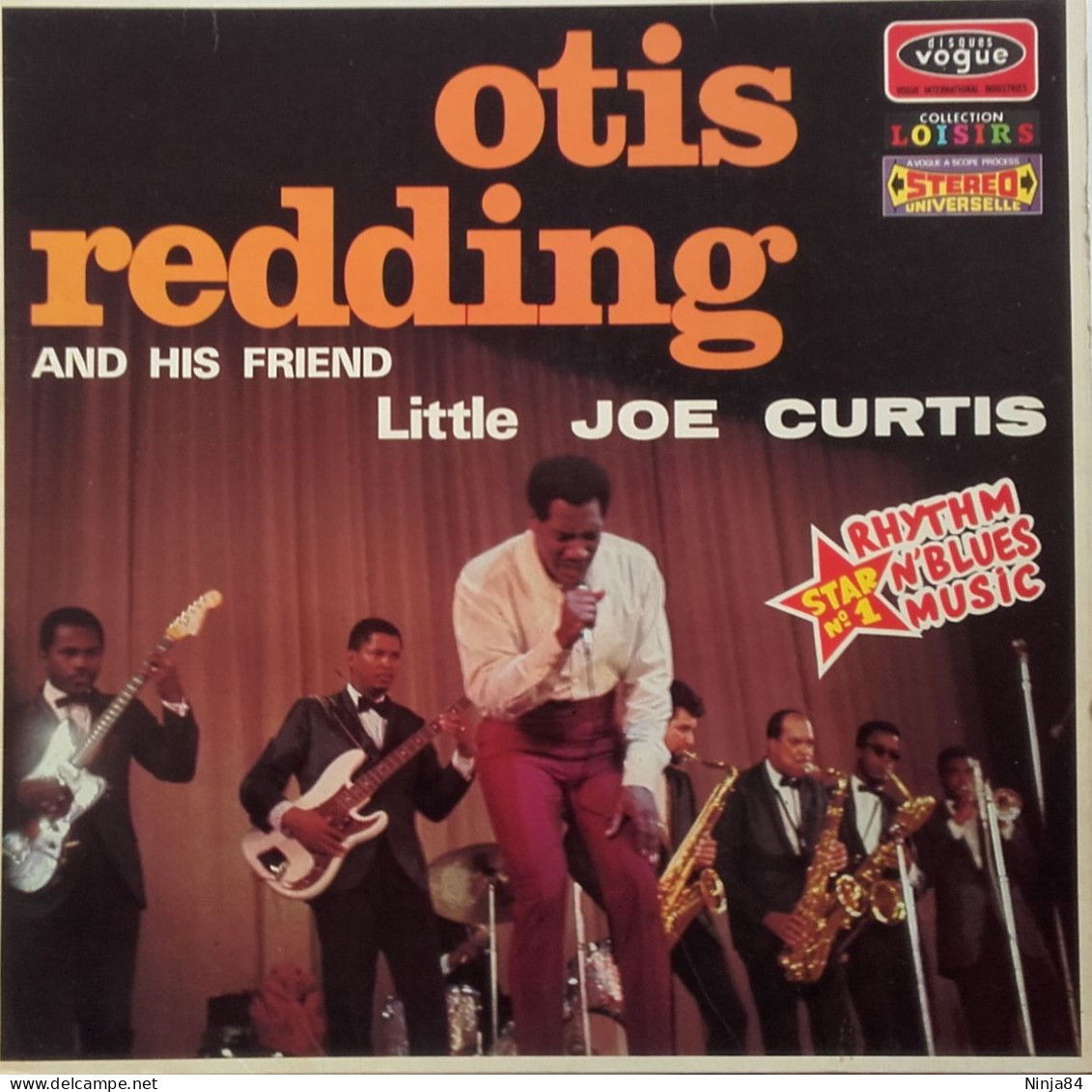 LP 33 CM (12") Otis Redding / Little Joe Curtis  "  Here Comes More Soul  " - Soul - R&B